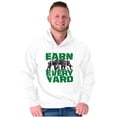thumbnail image 5 of Football Athlete Earn Every Yard Hoodie Hooded Sweatshirt Men Brisco Brands M, 5 of 6