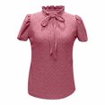 thumbnail image 1 of Blusa Simply Basic Talla M Manga Corta Rosa, 1 of 4