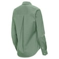 thumbnail image 3 of Women's Antigua Green Portland Timbers Porter Woven Tri-Blend Long Sleeve Button-Up Shirt, 3 of 3