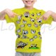thumbnail image 3 of 2022 Camiseta para niños, camiseta de dibujos animados de Cuphead, camisetas de manga corta de anime de verano para niños y niñas, camiseta divertida de CUPHEAD, camiseta, 3 of 5