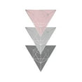thumbnail image 2 of Urban Epiphany 11x14 Black Ornate Wood Framed with Double Matting Museum Art Print Titled - Pink Grey 3, 2 of 4