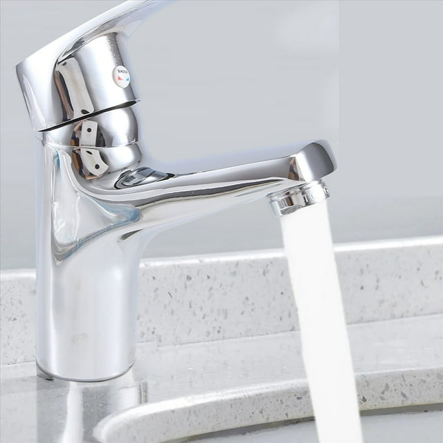 Grifo para Lavabo de BañO, Monomando Cromado, Grifo Monomando para Montaje en Cubierta, Grifos para de Cocina, Grifos FríOs y Calientes