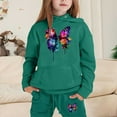 thumbnail image 2 of Girl's 2 Piece Pullover Sweatshirt Set Child Toddler Boys Long Sleeve Solid Warm Hoodie Pullover Tops Pants Kids Outfits Sweat Suit Sweatsuits 6-7 Years, 2 of 4