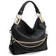 thumbnail image 1 of Bolso Dasein Monederos para mujer de piel vegana Hobo Black, 1 of 6