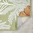 thumbnail image 6 of Luxe Weavers Floral Tropical Palm Leaf Green 6x9 Outdoor Area Rug, Botanical Carpet, 6 of 10