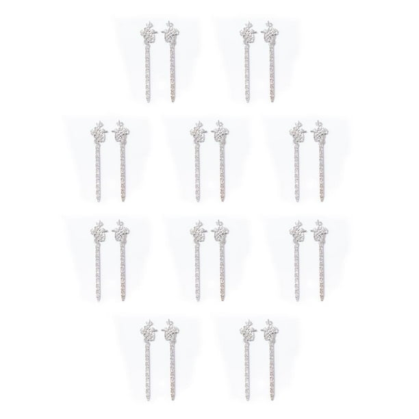 Tenedor para el cabello Qarigey líneas de arte pasadores de moño decorativos accesorios para hacer joyas