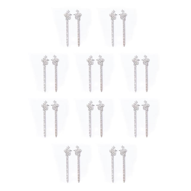 Tenedor para el cabello Qarigey líneas de arte pasadores de moño decorativos accesorios para hacer joyas