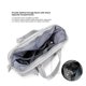 thumbnail image 4 of Gray handbag for mom and baby, 4 of 4