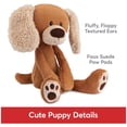 thumbnail image 2 of Peluche de peluche GUND Masi Pupdog de poliéster, 38 cm, 2 of 9