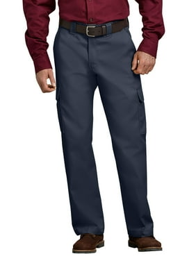 Men's Relaxed Fit Straight Leg Cargo Work Pants