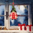 thumbnail image 4 of Christmas Gnome Wooden Hanging Ornament – Handmade Santa Claus Tree Decoration with Twine for Holiday Party Decor, 4 of 5