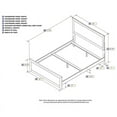 thumbnail image 2 of Metro Traditional Bed with Matching Foot Board, Multiple Colors and Sizes, 2 of 2