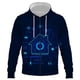 thumbnail image 1 of Sudadera con estampado 3D de tecnología digital para hombre, mujer y niño, sudadera informal con cremallera, ropa de calle, camisetas para niño y niña, 1 of 6