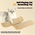 thumbnail image 5 of Interactive Catnip Chew Toy, 11in/13in with 6000mg Organic Catnip, Soft Sisal Scratching & Kicker Pillow for Indoor Cats, Bite-Resistant Teething Toy to Save Furniture & Clean Teeth., 5 of 8