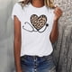 thumbnail image 2 of Camisetas con estampado de letras y cuello redondo de verano para mujer, blusas femeninas cómodas y elegantes, Tops OAVQHLG3B Store  lin121212, 2 of 5