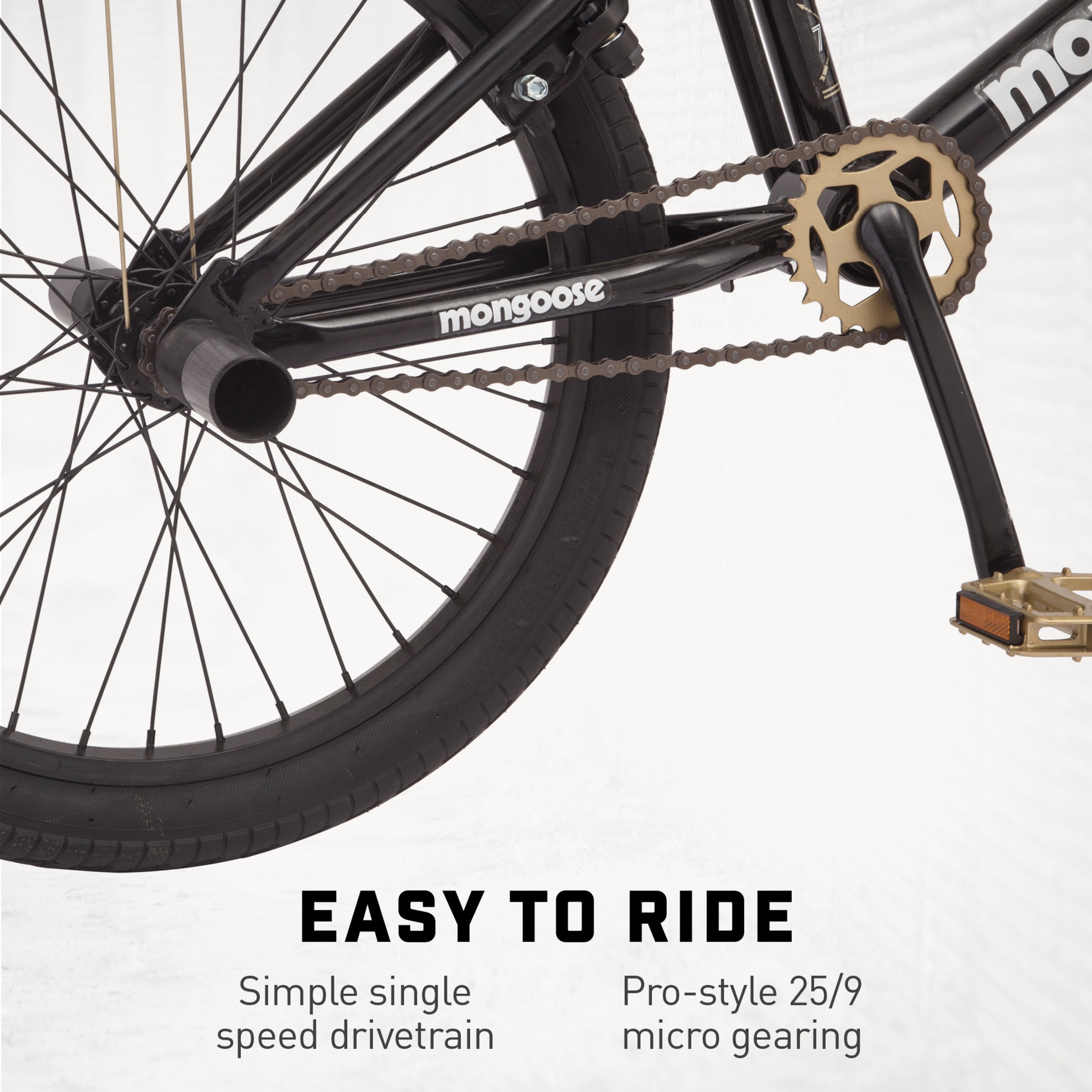 mongoose brawler freestyle bmx bike