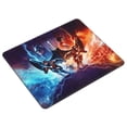 thumbnail image 2 of The Flash Desk Mat, Gaming Mouse Pad Mat with Non-Slip Base Stitched Edges Mousepad for Computer, Office, and Laptop 10 x 12 inch, 2 of 8