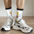 thumbnail image 6 of Disketp Gnomes Honey Bee Unisex Crew Socks Lightweight Breathable Ventilation Ankle Socks, Mid-calf socks for Daily, 6 of 6