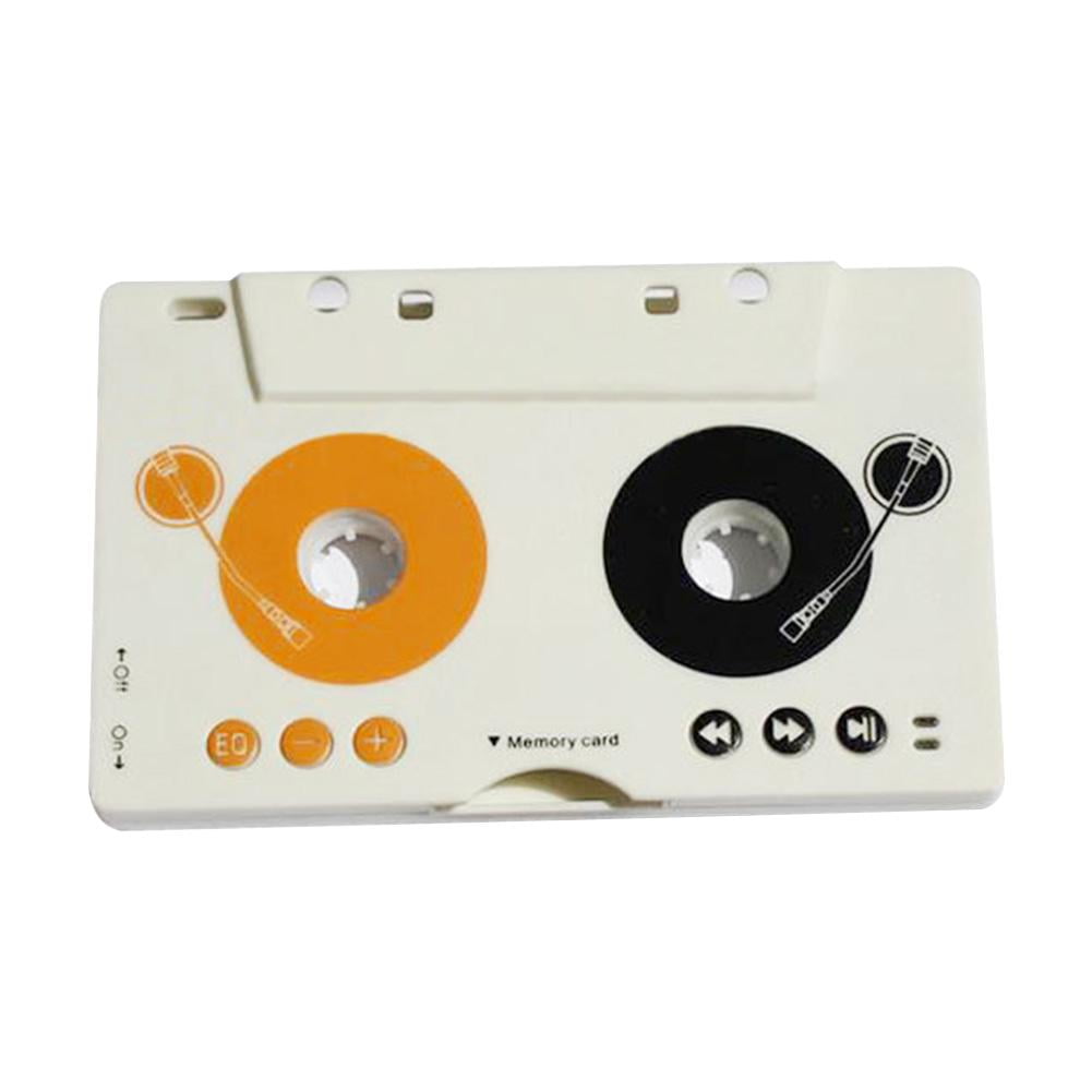 Car Auto Telecontrol Tape Cassette SD MP3 Player Audio Adapter Kit with Earphone 