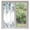 Turquoise Green, variant on Red Eucalyptus Leaves Privacy Window Film, Decorative Frosted Glass Window Film, Summer Botanical Weeping Reusable Peel and Stick Static Cling for Home Bathroom Office Glass Door 17.7"x39.3"