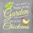 thumbnail image 3 of CafePress - Hang Out With Chickens In My Garden T Shir T Shirt - Womens Comfort Colors® Shirt, 3 of 4