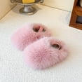 thumbnail image 3 of Fozruso Cozy Winter Slippers For Girls Fleece Lined Shoes With Sole For Indoor And Outdoor Use Soft Warm Comfortable Footwear For Toddler And,Girls Slippers Sizes 12.5 Little Kid(6-6.5 Years), 3 of 6