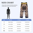 thumbnail image 4 of Pofeuu Pug dog Yoga Print Men's Pajama Pants, Soft Lounge Pajama Pants with big pockets for Men Plaid Pj Bottoms-Small, 4 of 6