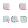 thumbnail image 2 of VONKY Square Mini Cute Headset Box Little Fresh Zipper Children Coin Purse Key Storage Wallet Pouch Bag Gift, 2 of 9