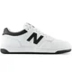 thumbnail image 1 of New Balance BB480LBK Sneaker Men's 5 Black White Leather Lifestyle Shoes ZOGG122, 1 of 6