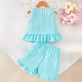 thumbnail image 5 of Soepste Toddler Girl Set Girls 4T Outfits Toddler Girl Clothes Top Shorts And Cute Toddler Girls Summer Outfits Clothing Set, 5 of 7