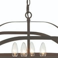 thumbnail image 4 of Vanity Art 4 Candle Light 60 Watts Unique Statement Chandelier Lighting | Modern Hanging Ceiling Lights Fixtures for Dining Room Living Room Bed Room, Kitchen, Oil Rubbed Bronze, SJR30104ORB, 4 of 9