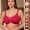Watermelon Red, variant on Women's Plus Size Smooth Front Strapless Bra Underwire Padded Ultra Thin Push Up Shaping Seamless Comfortable Full Figure T Shirt Bra White 38D