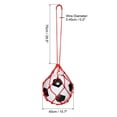 thumbnail image 2 of Unique Bargains Solo Soccer Training Ball Net, Football Practice Net Fits Ball Size 3, 4, 5 Red 1Pcs, 2 of 5