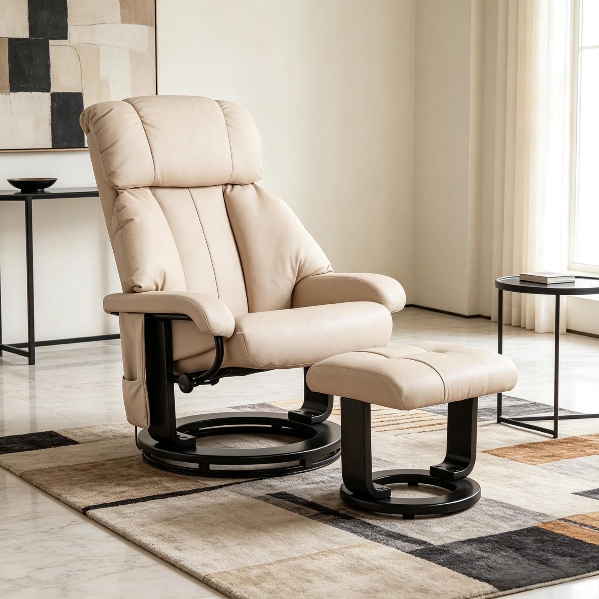 soft swivel recliner chair with product