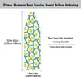 thumbnail image 5 of HELLHERO Ironing Board Cover 15x54 Inch, Eggs Print Stain Resistant Cover Heavy Duty Padded Iron Board Cover with Elastic Edge and Hook and Loop Fasteners, 5 of 5