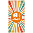 thumbnail image 7 of Vibrant Colors Sunshine Banner Retro Style Positive Message Decorative Design for Outdoor Events Indoor Home Decor Motivational Settings, 7 of 7