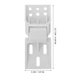 thumbnail image 2 of LOLIPPYY 2Ud Bisagras Plegables Para Puerta De Refrigerador Accesorios En Color Para Uso En Casa, 2 of 7