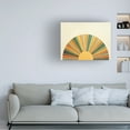 thumbnail image 2 of Canvas Wall Art - Tom Quartermaine 'Boho Abstract Mid Century Sunset' Wall Art for Living Room, Bedroom, or Office Décor by Trademark Fine Art - 19 x 14 Inches, 2 of 4