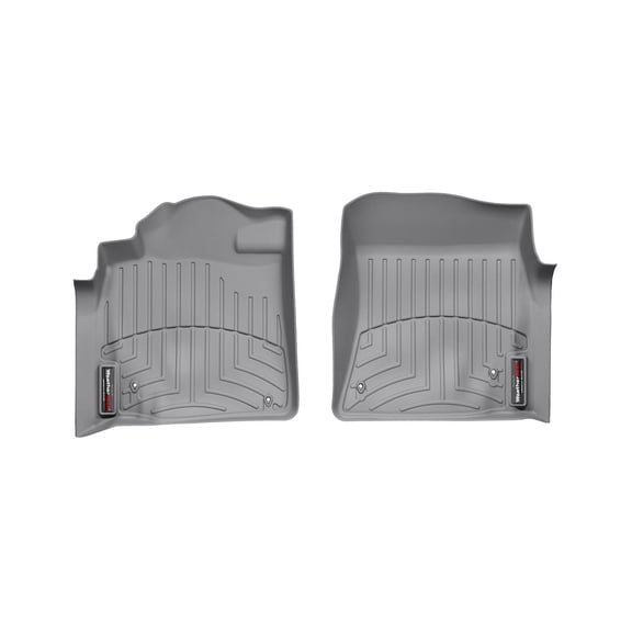 WeatherTech Custom Fit FloorLiners compatible with LX, Land Cruiser - 1st Row (Driver & Passenger), Grey