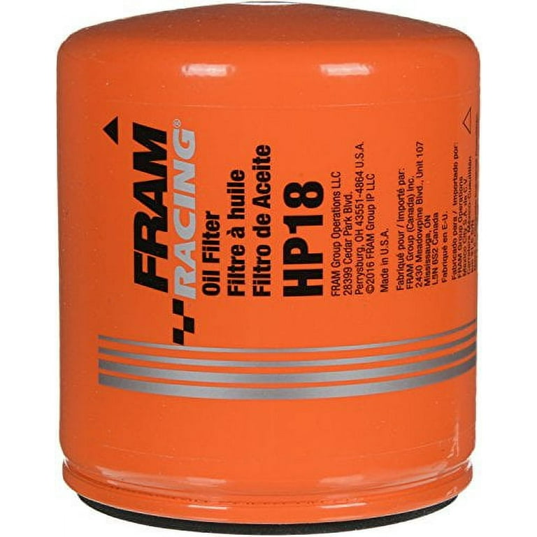 FRAM High Performance Spin-On Oil Filter HP18 FRAM High Performance Spin-On Oil Filter HP18