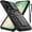 Black, variant on for Samsung Galaxy A36 5G/A56 5G Case with 2 Pack Screen Protector, Upgrade Slide Camera Cover & Kickstand, Lanyard Strap, Military Grade Shockproof Heavy Duty Robust Bumper Phone Case, Black
