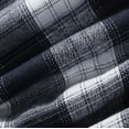 thumbnail image 4 of SGFCWSX Men's Flannel Shirt Plaid Long Sleeve Button Down Western Casual with Chest Pocket Shirts Blue Size 5XL, 4 of 6