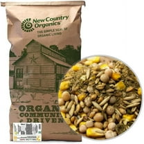 New Country Organics | Unmilled Layer Feed for Laying Hens | Soy-Free | 17% Protein | Certified Organic and Non-GMO | Great for Fermenting | 40 lbs Bag