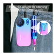 thumbnail image 7 of Electric Nail Drill Machine, 35000RPM Professional Efile Nail Drill Kit, Electric Nail File For Acrylic Nails Gel Nails, Toenail Grinder Manicure Pedicure Polishing Shape For Home Salon ,Low Noise, 7 of 7