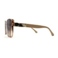 thumbnail image 5 of Womens Chic Oversize Cat Eye Butterfly 90s Designer Sunglasses Beige Brown, 5 of 5