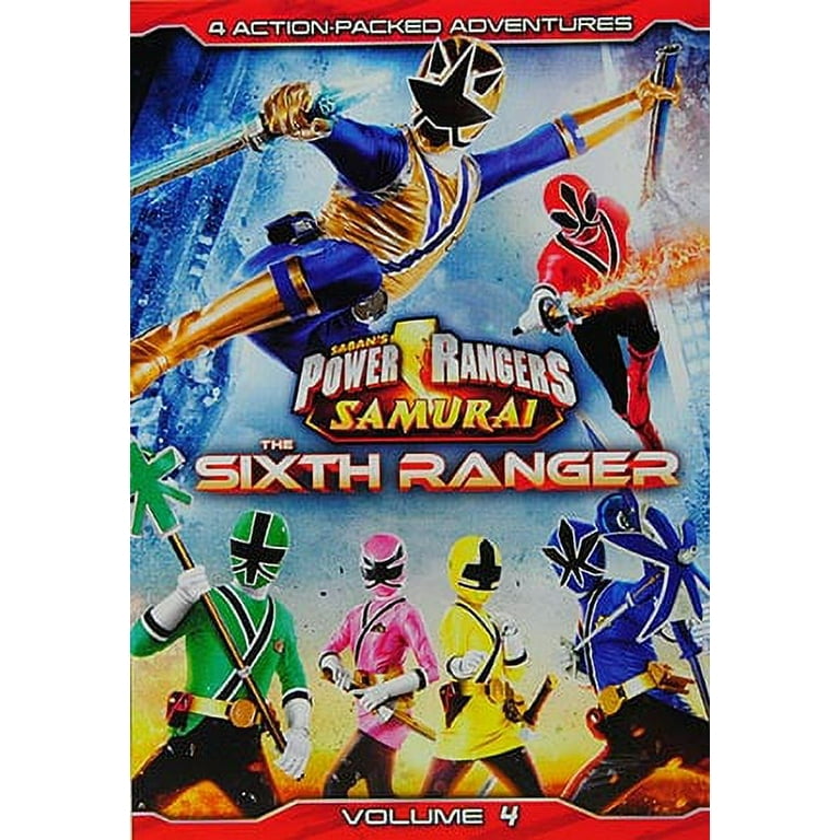 Power Rangers Samurai: The Sixth Ranger Volume 4 (DVD) - Walmart.com 