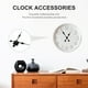 thumbnail image 5 of 1 juego de reparación de movimiento de reloj de repuesto para bricolaje, piezas de reloj de pared, 5 of 5