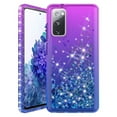 thumbnail image 2 of Bemz Liquid Quicksand Case for Samsung Galaxy S20 FE (with Touch Tool) - Paris (Purple/Blue), 2 of 6