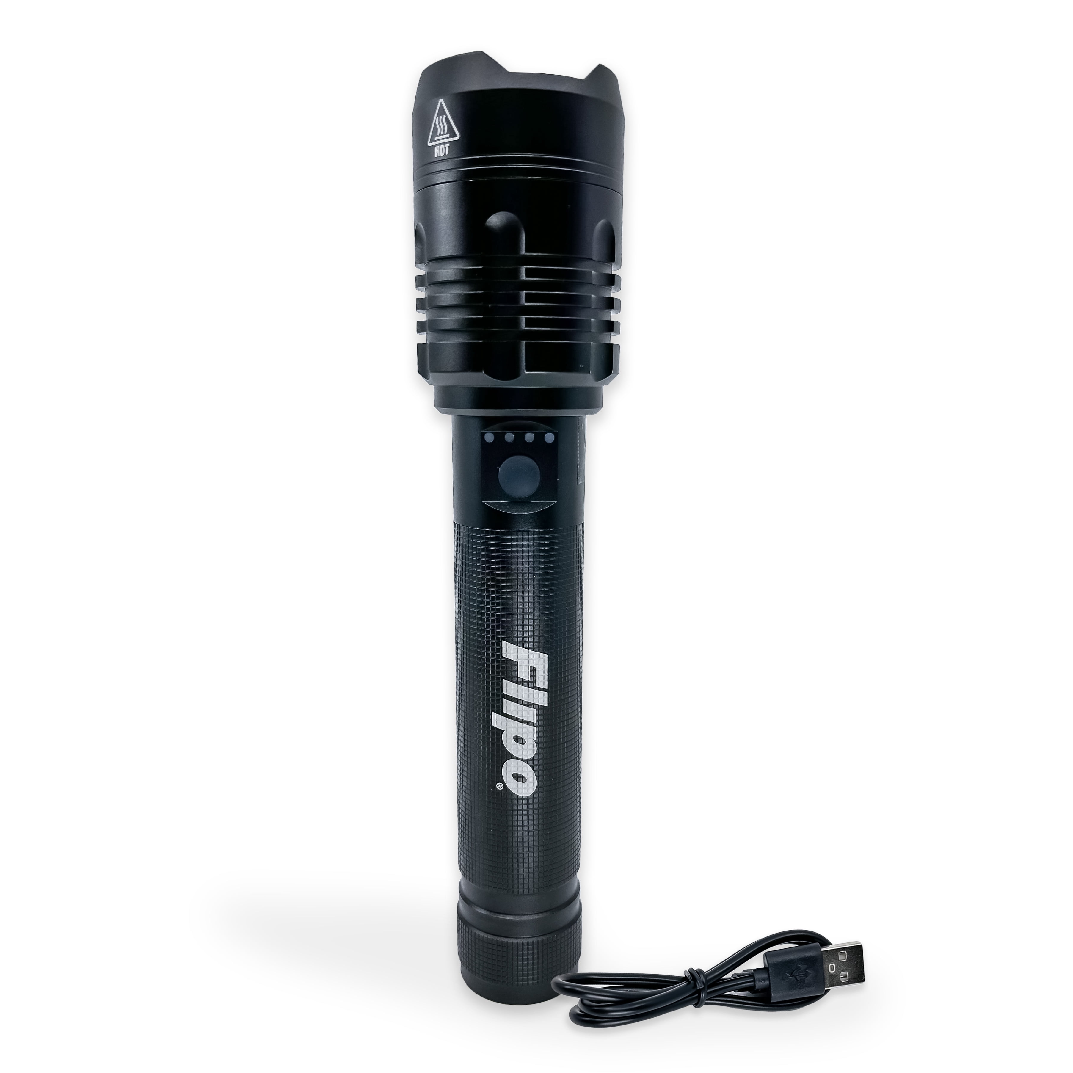 Flipo Tactical 10,000 Lumen Rechargeable Flashlight