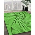 thumbnail image 3 of Ahgly Tapis Rectangulaire Lavable en Machine Intérieur Transitionnel Vert Émeraude, 8 Pieds x 10 Pieds, 3 of 7